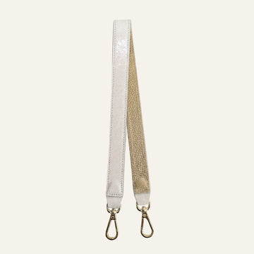 Grabette Handle | Ivory with Gold hardware