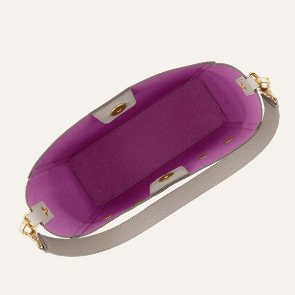 Mini S | Chestnut Porcelain with Gold hardware