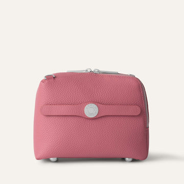 Lesley | Aurora Pink with Silver hardware