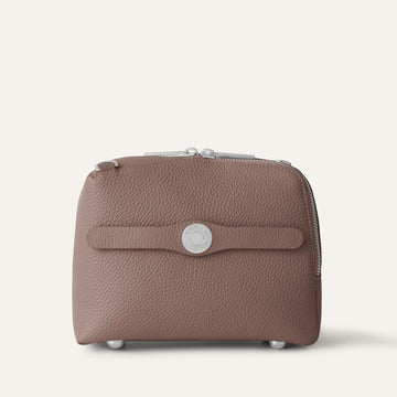 Lesley | Balsamic with Silver hardware