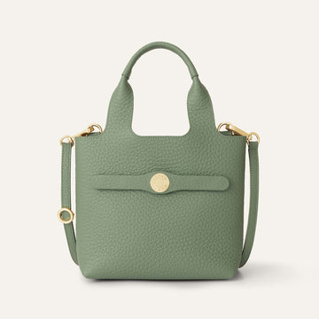 Tansy Mini | Bamboo with Gold hardware