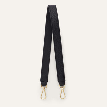 Grabette Handle | Black Bicouture with Gold hardware