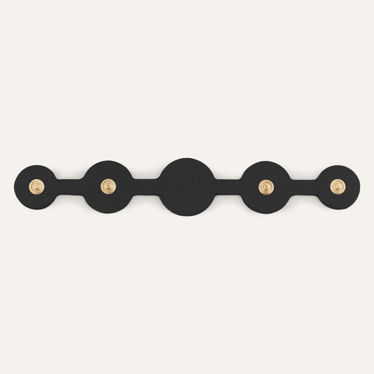 Deco Solo Classic | Black with Silver hardware