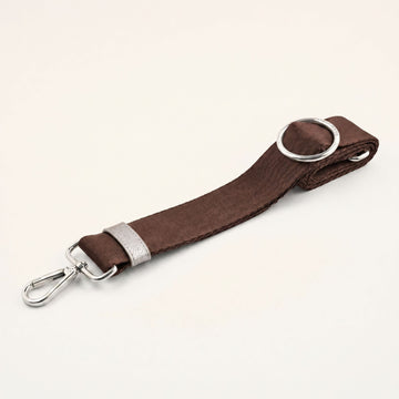 River Strap | Brown with Silver hardware