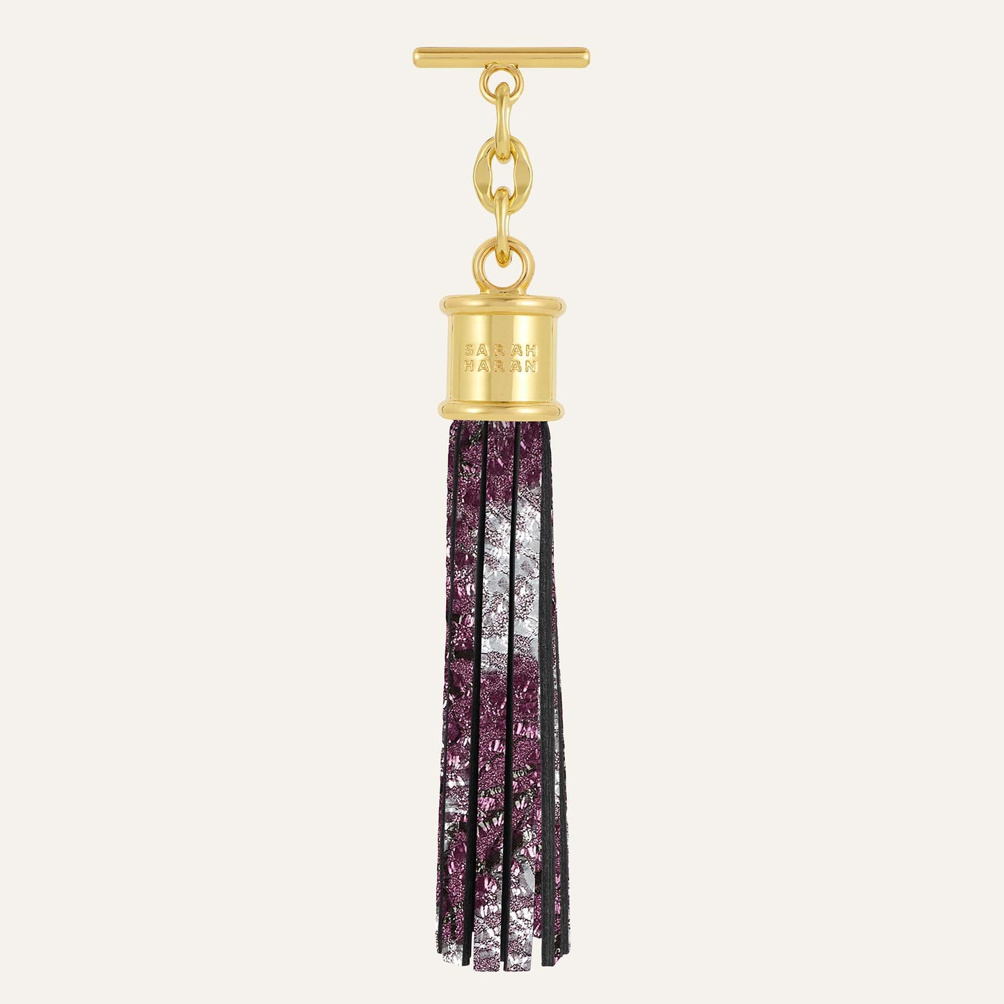 Capsule Tassel Classic | Cheri Lace with Gold hardware