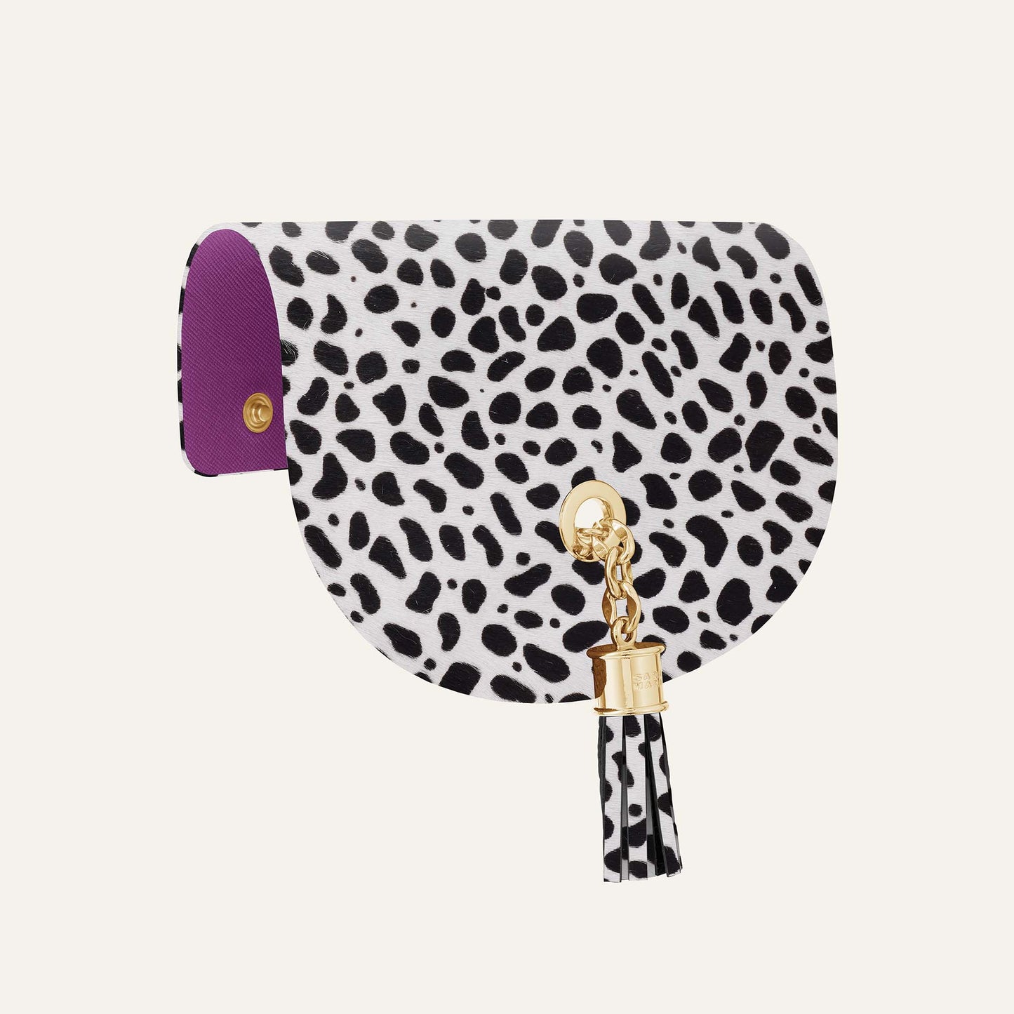 Mini Duo | Dalmatian with Gold hardware
