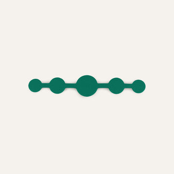 Deco Solo Mini | Evergreen with Silver hardware