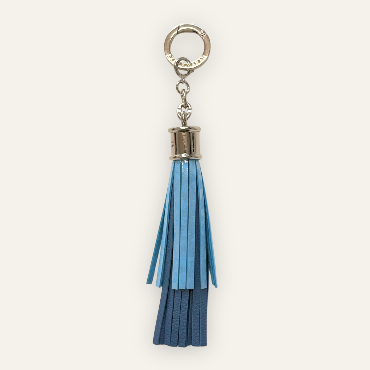 Fringe Charm | Blue Star with Silver hardware