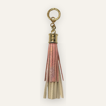 Fringe Charm | Garden of Roses with Gold hardware