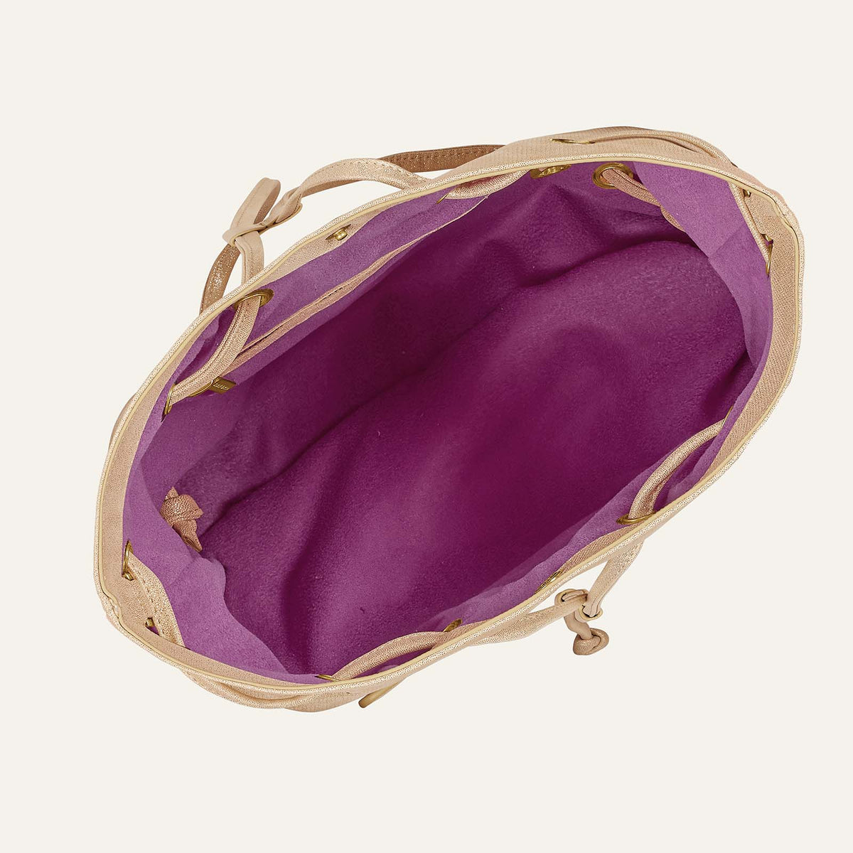 SHo Bag | Gold Hex with Gold hardware