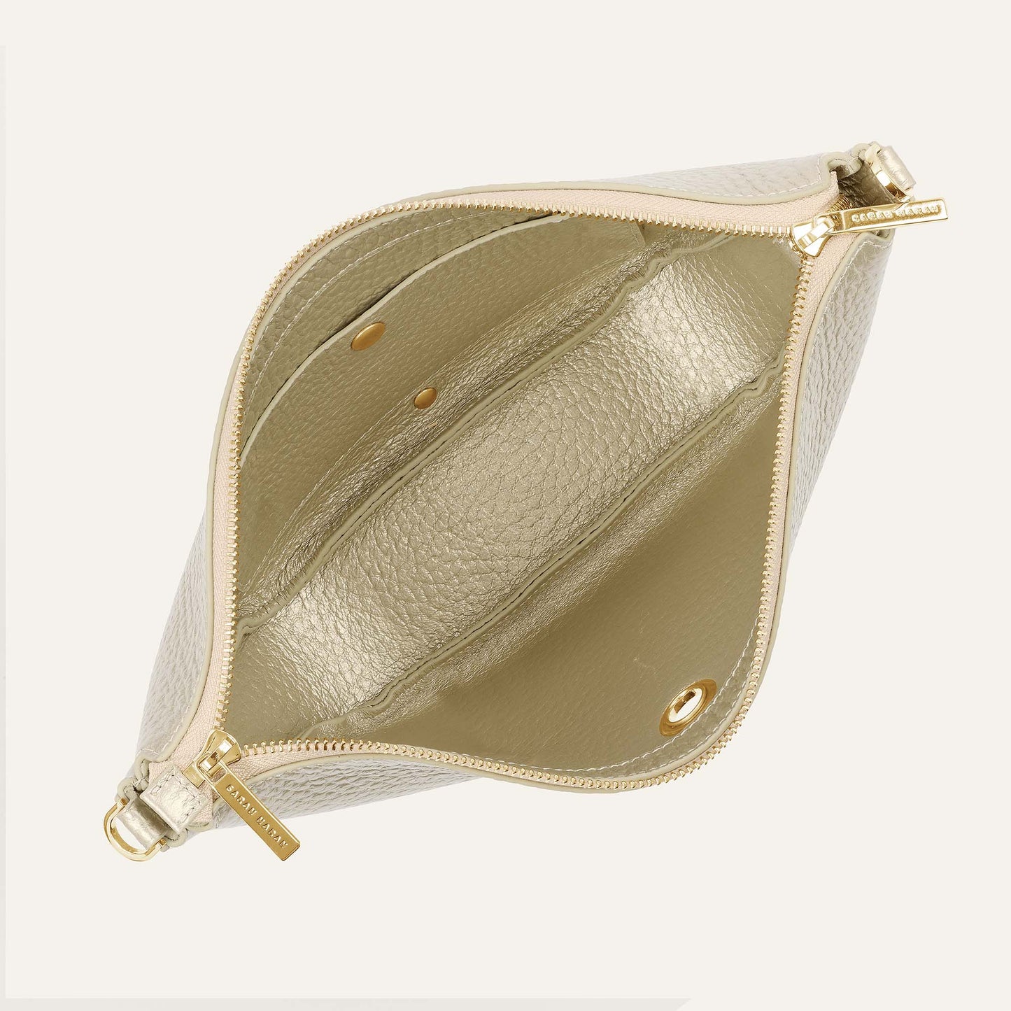 Tansy Sling | Gold with Gold hardware