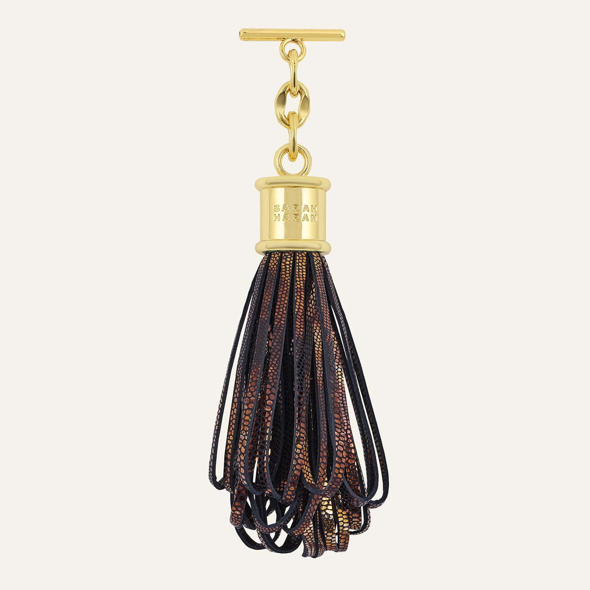 Lantern Tassel | Golden Mirage with Gold hardware
