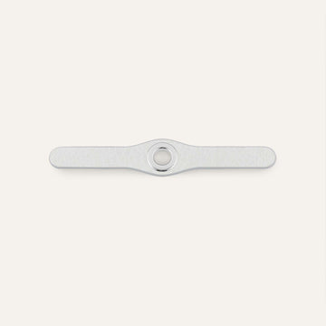 Deco Mini | Ivory with Silver hardware