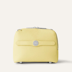 Lesley | Lemon with Silver hardware