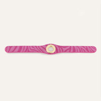 Complimentary Accessory | Magenta Wave with Gold hardware