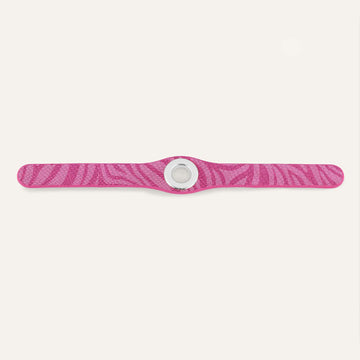 Deco Classic | Magenta Wave with Silver hardware