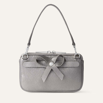 Complimentary Bag | Magenta Wave Mix with Silver hardware
