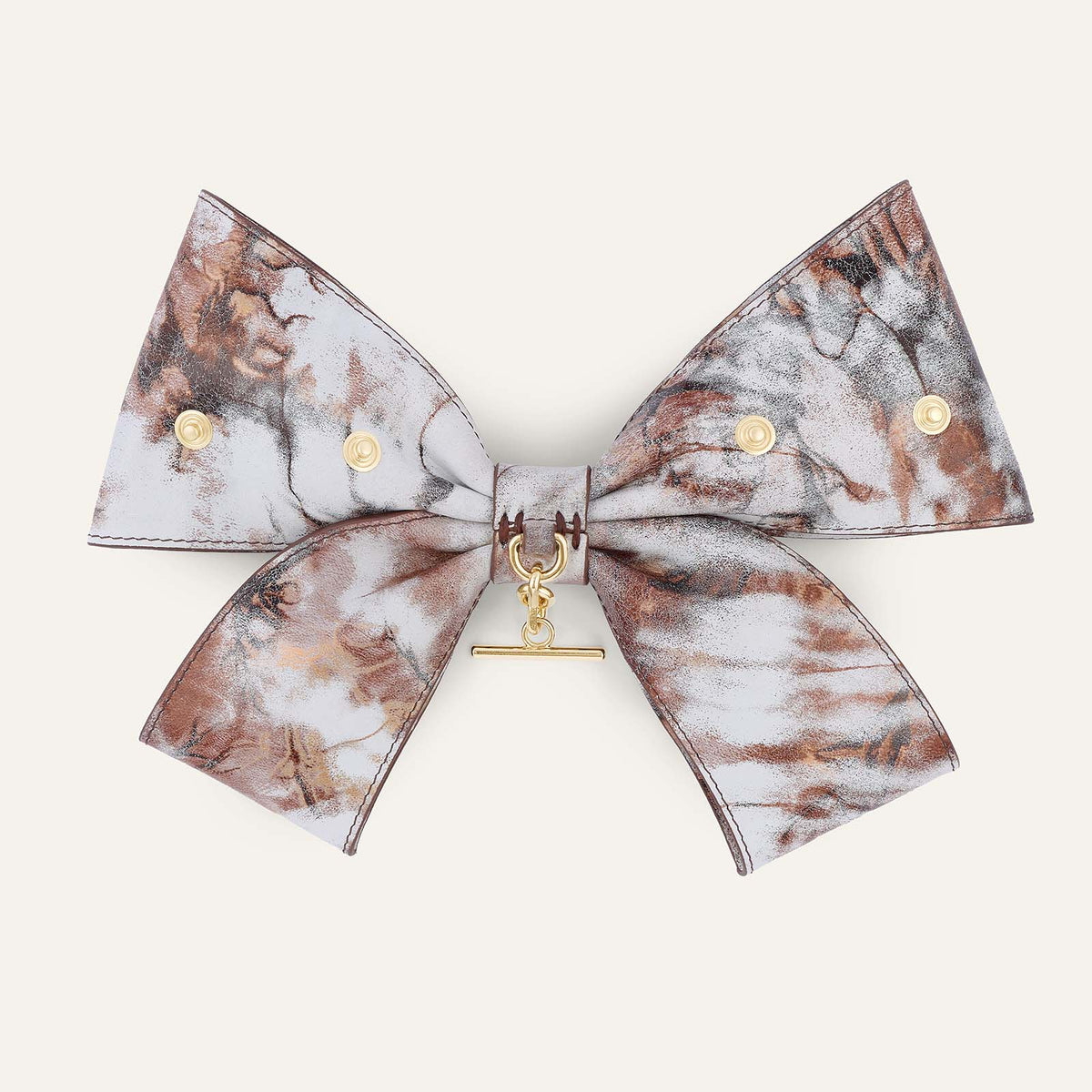 Deco Bow Classic | Marble Mix with Gold hardware