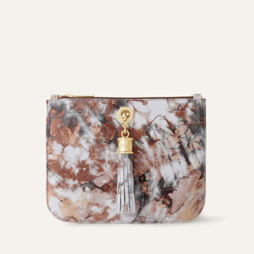 Ivy | Marble Mix with Gold hardware