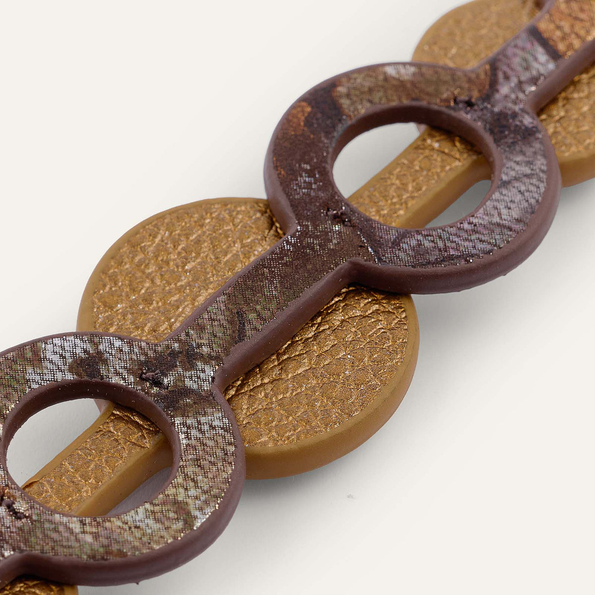 Deco Duo Mini | Marrakech Bloom & Bronze with Gold hardware