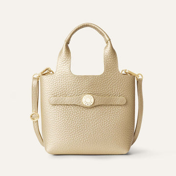 Tansy Mini | Gold with Gold hardware