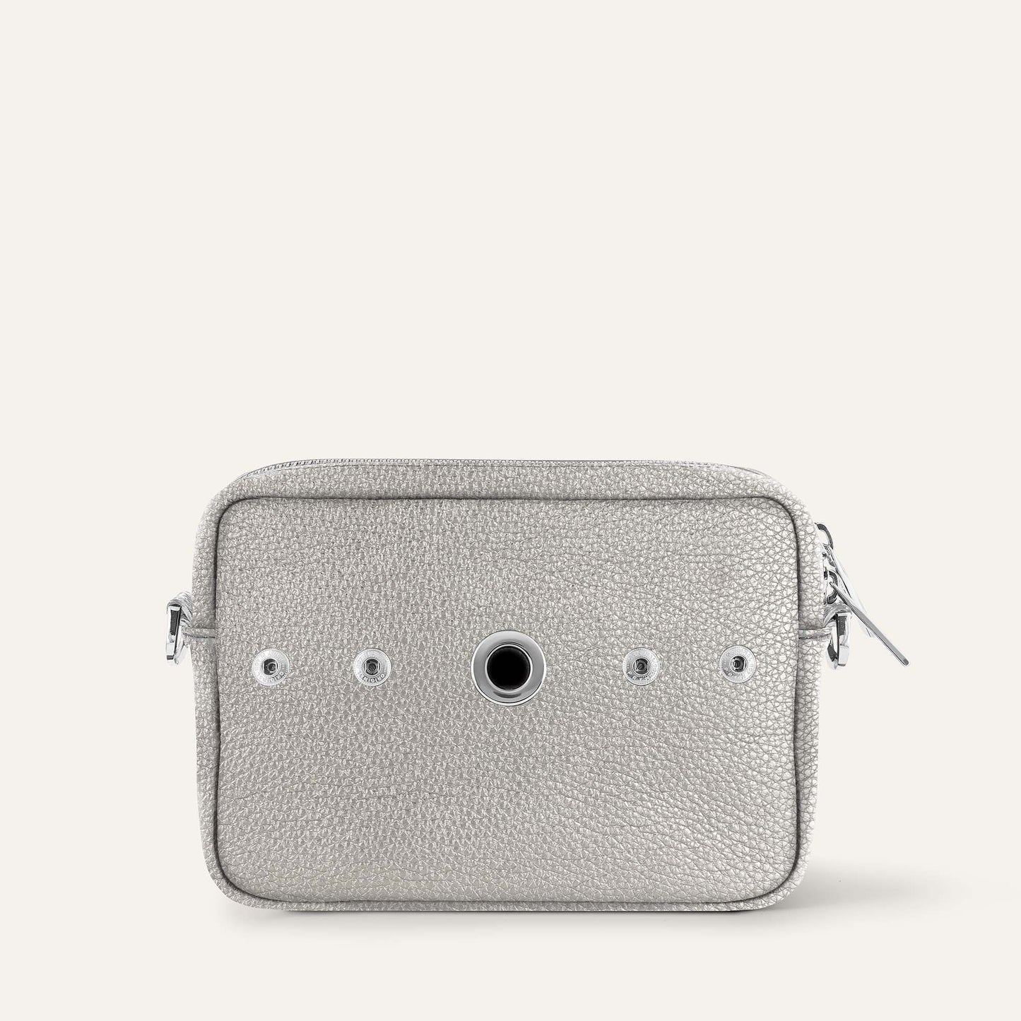 Millie Crossbody | Titanium with Silver hardware