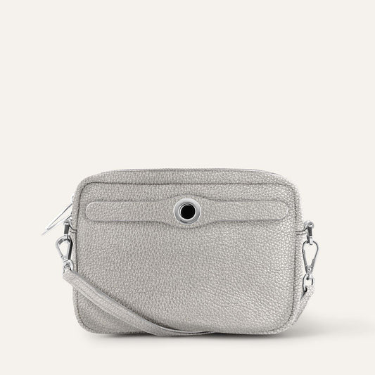 Millie Crossbody | Titanium with Silver hardware