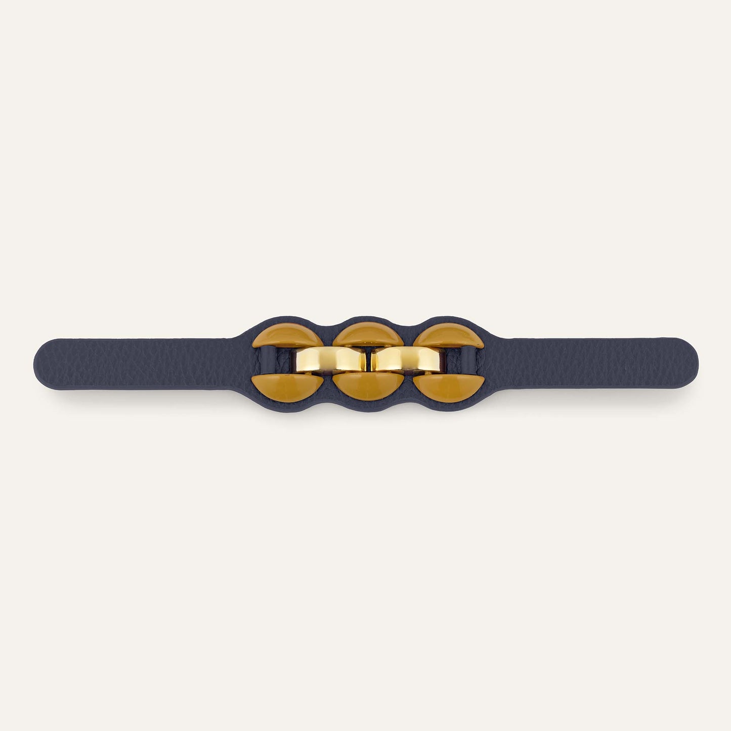 Luxe Loop Deco Classic | Navy with Gold hardware