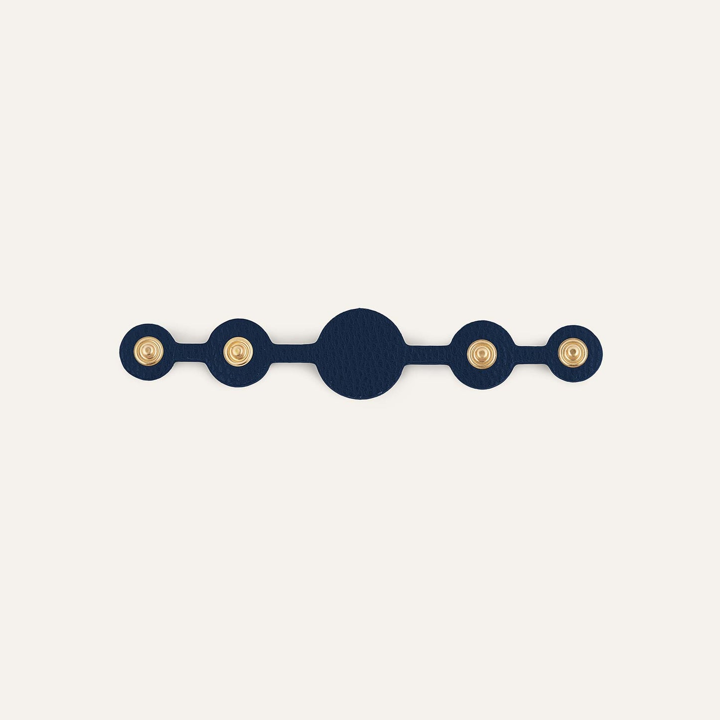 Deco Solo Mini | Navy with Gold hardware