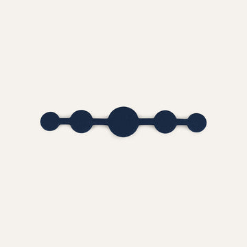Deco Solo Mini | Navy with Silver hardware