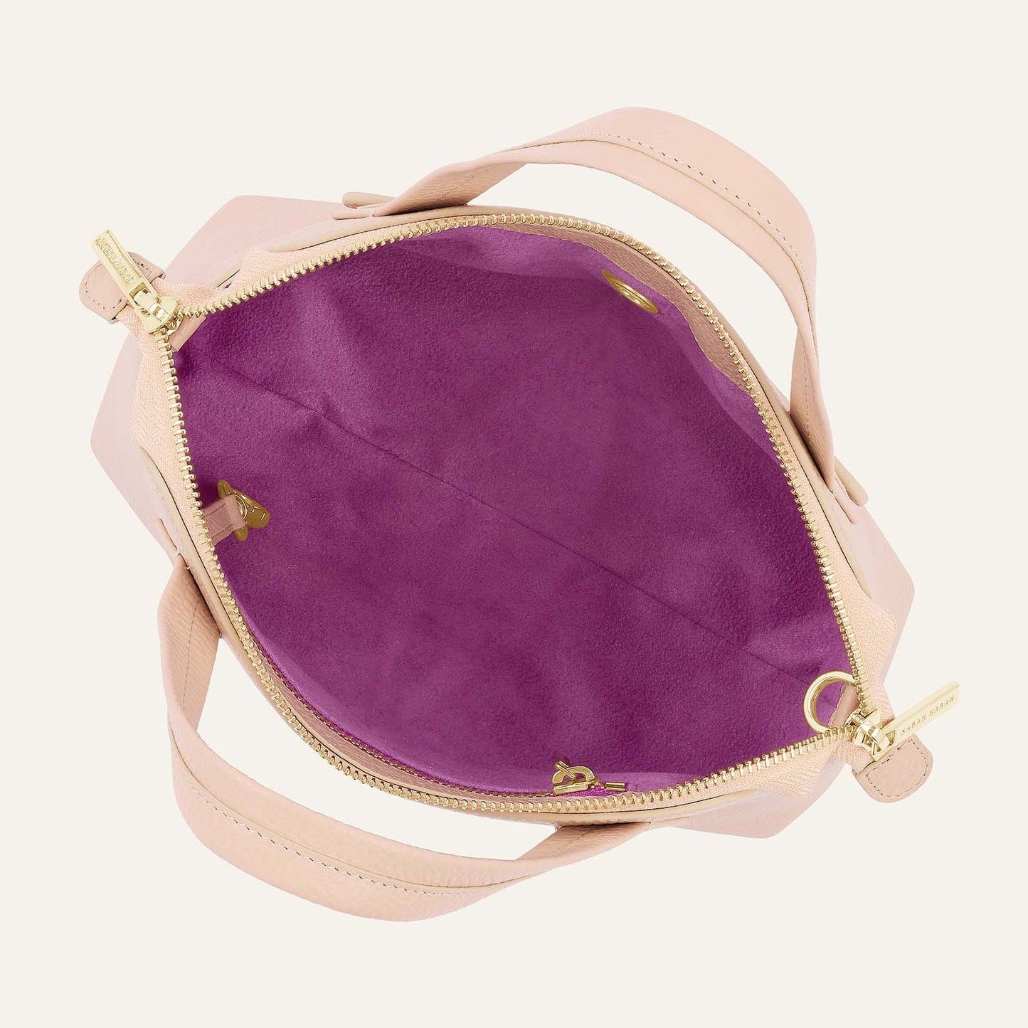 Mini J | Nude with Gold hardware