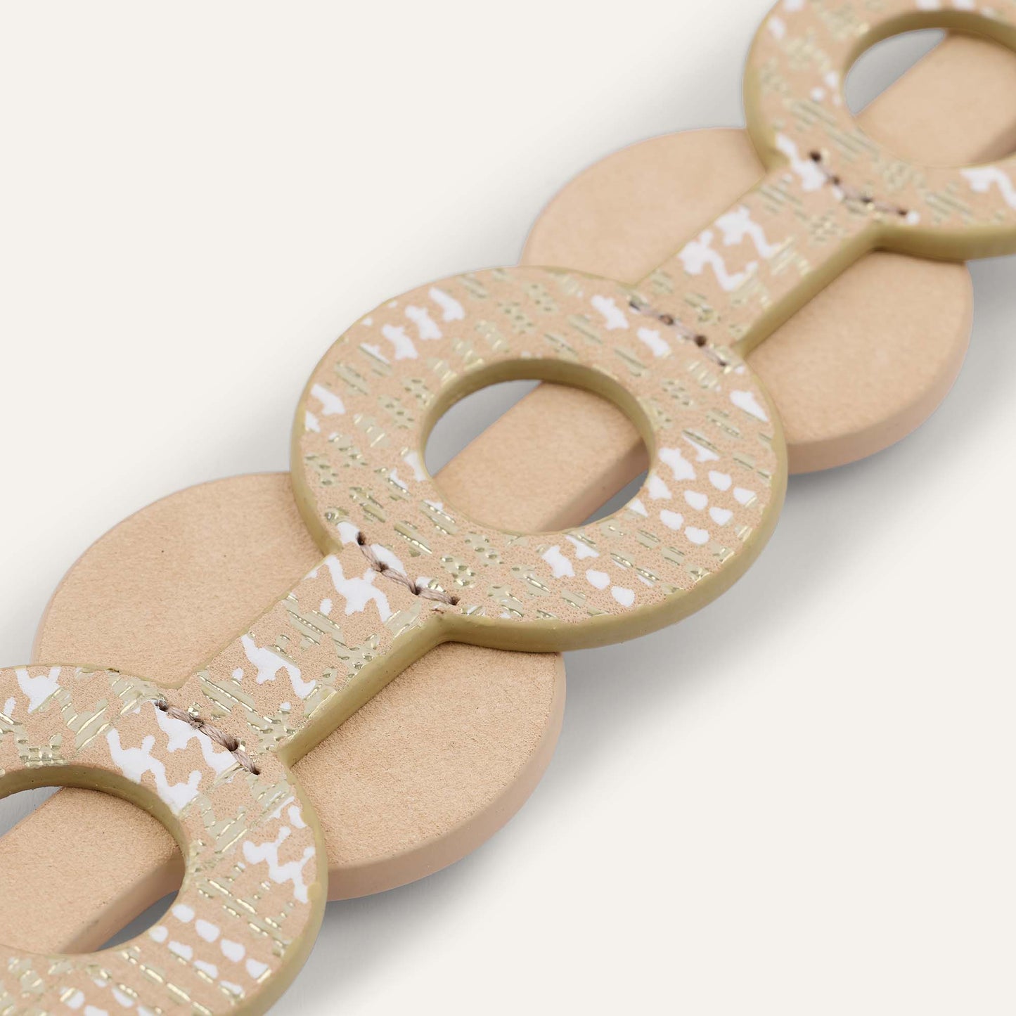 Deco Duo Classic | Plaid Gold with Gold hardware