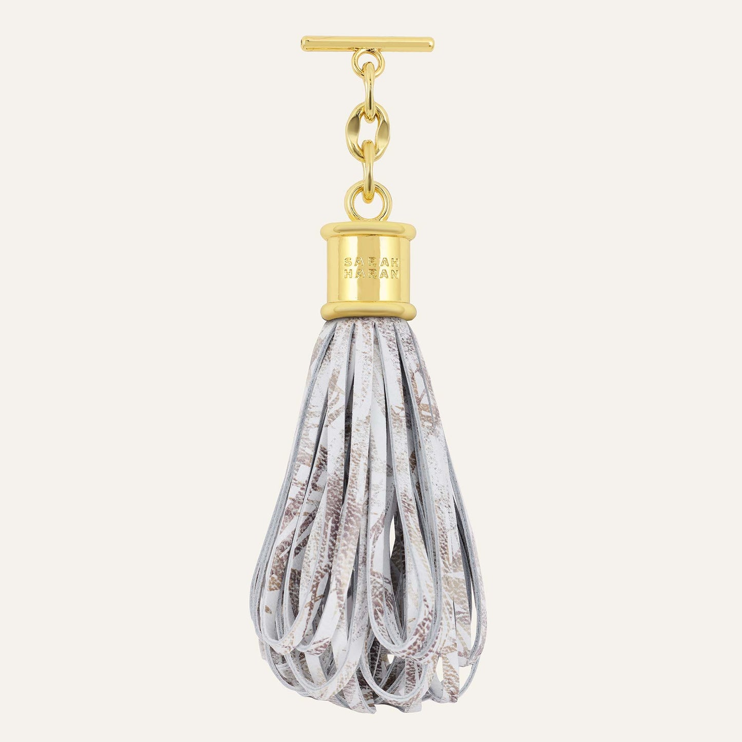 Lantern Tassel | Palms with Gold hardware