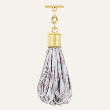 Lantern Tassel | Palms with Gold hardware