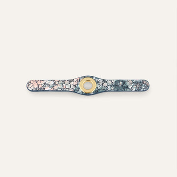 Deco Mini | Peach Mosaic with Gold hardware