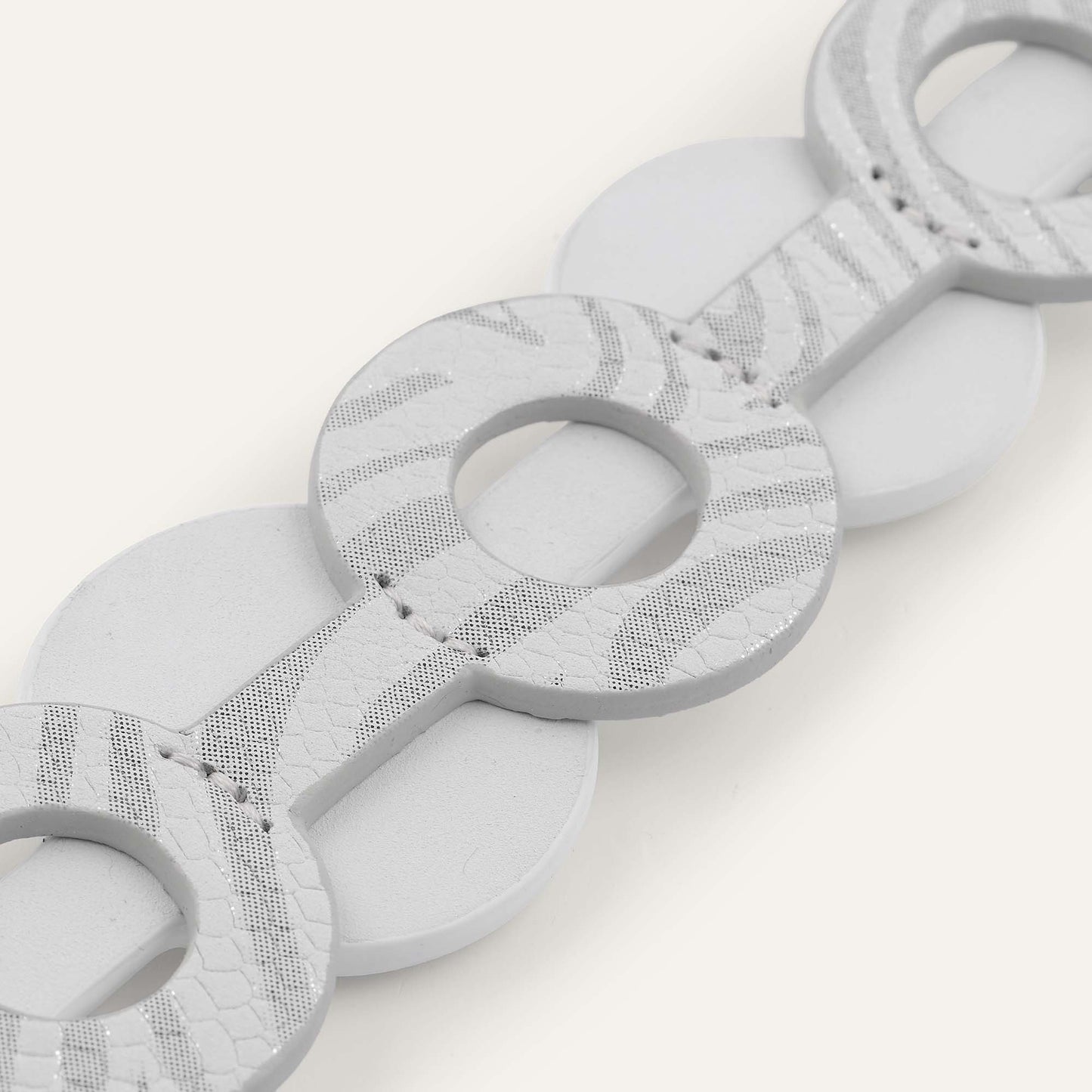 Deco Duo Mini | Pearl Waves with Gold hardware