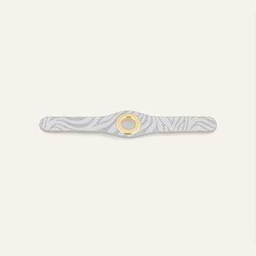 Deco Mini | Pearl Waves with Gold hardware