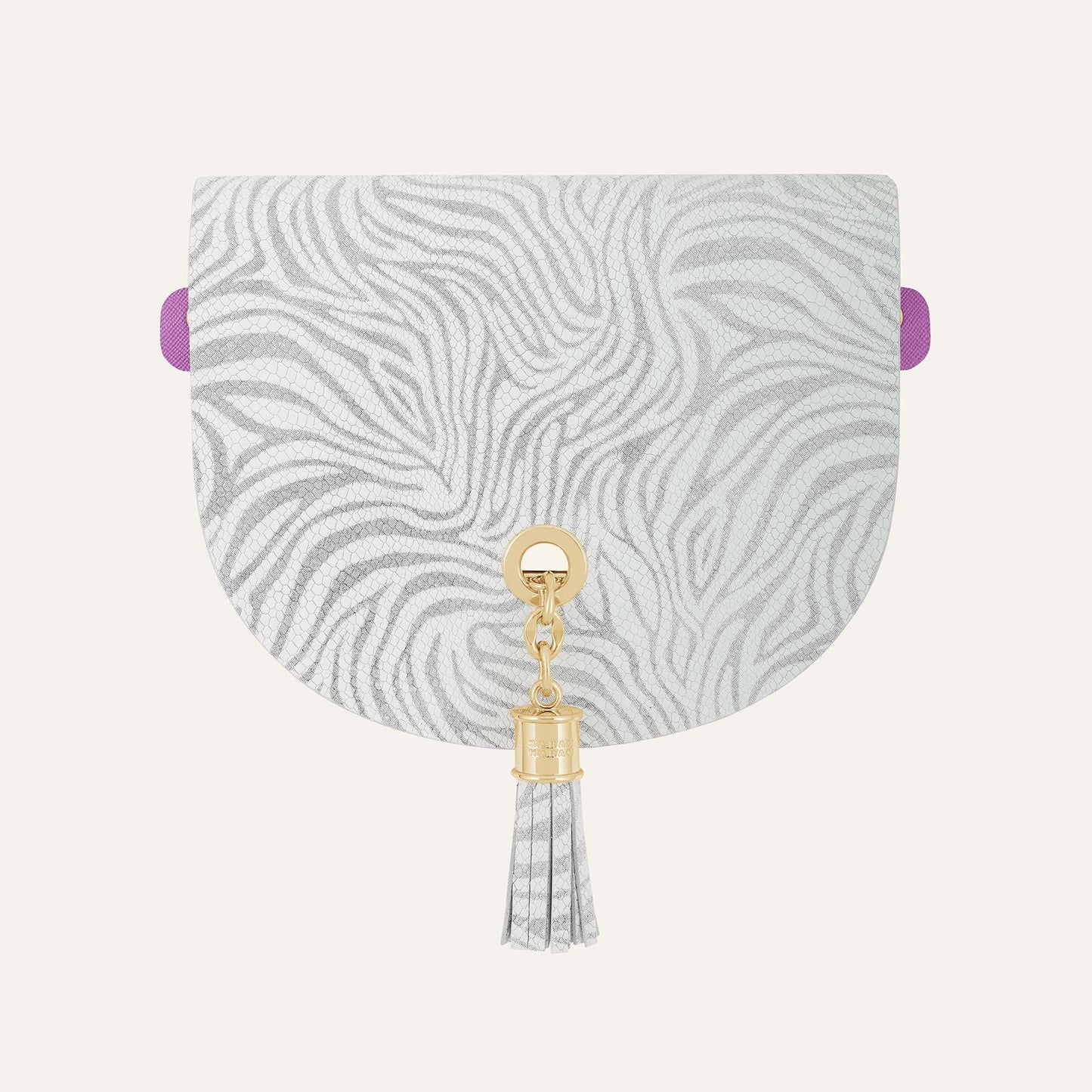Flap Set Universal | Pearl Waves with Gold hardware