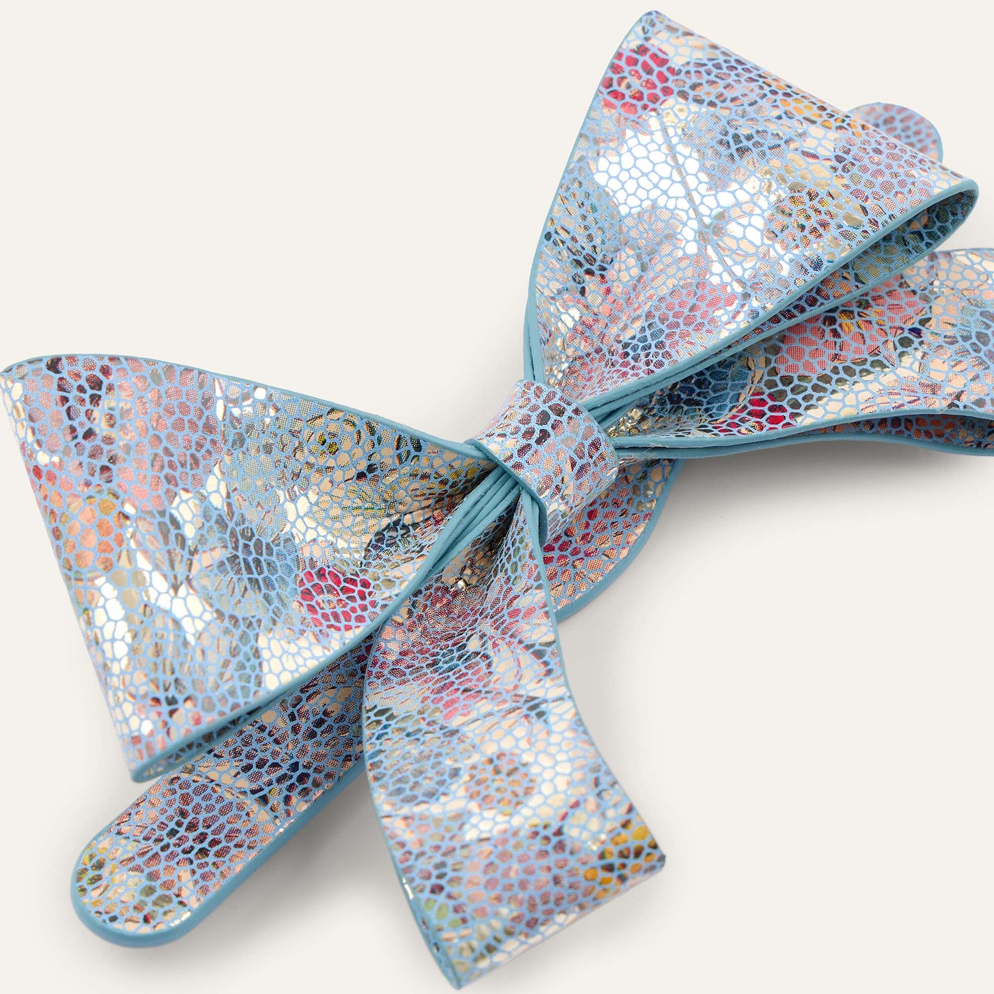 Bijoux Bow Mini | Petal Mosaic with Gold hardware