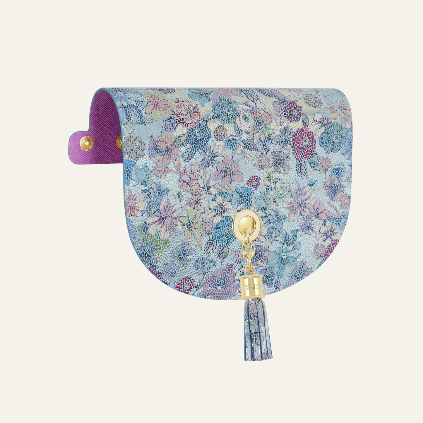 Universal Flap Set | Petal Mosaic with Gold hardware