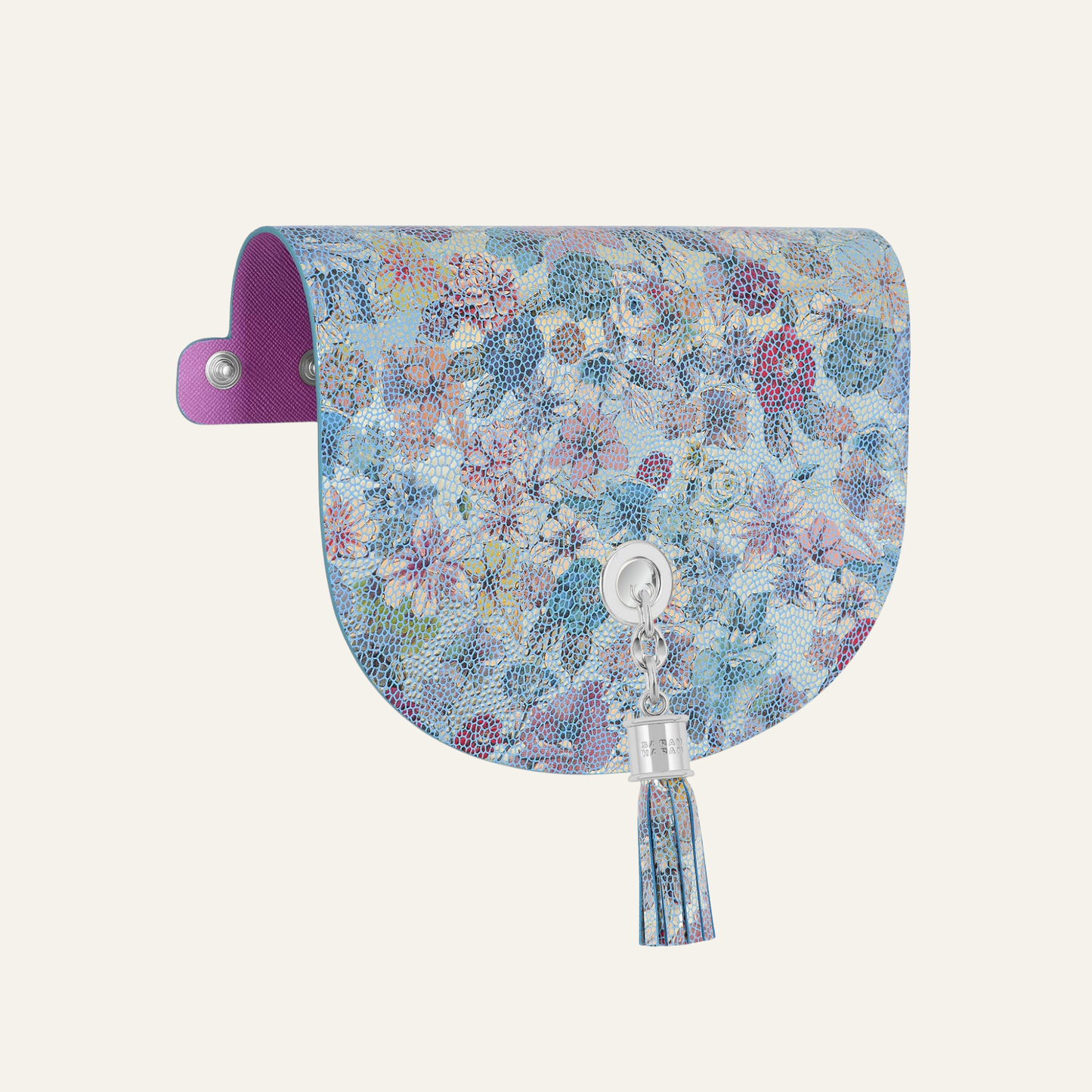 Universal Flap Set | Petal Mosaic with Silver hardware