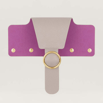 Ring Flap Classic | Porcelain with Gold hardware