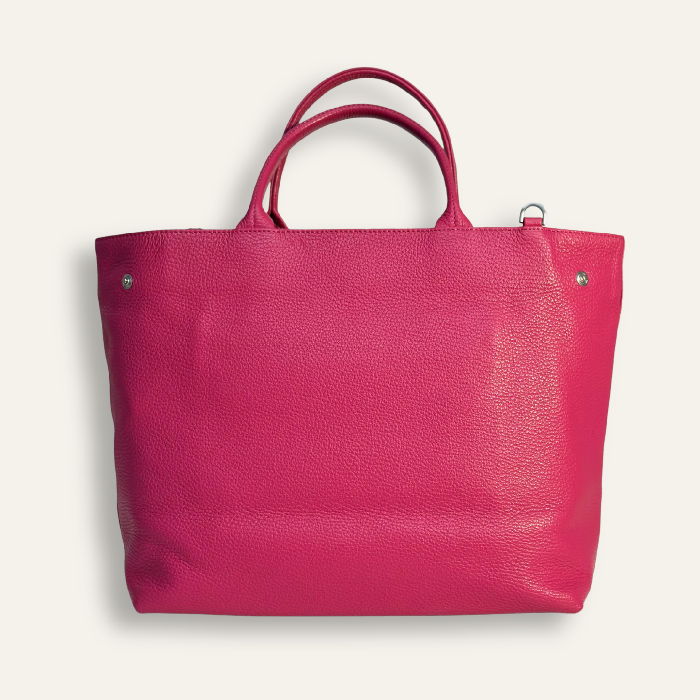 Preloved Dahlia Tote | Orchid with Silver hardware