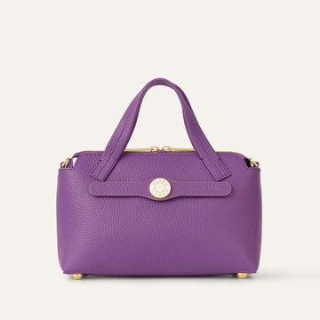 Mini J | Purple with Gold hardware