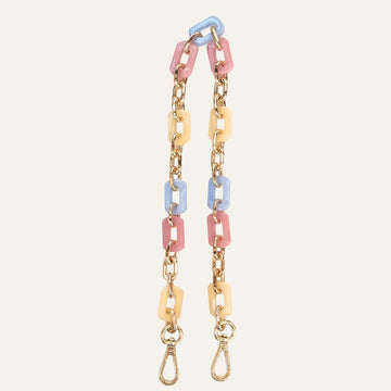 Nova Strap | Pastel Mix with Gold hardware