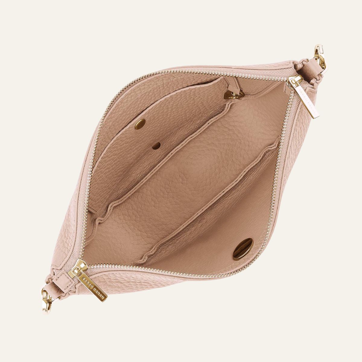 Tansy Sling | Nude with Gold hardware