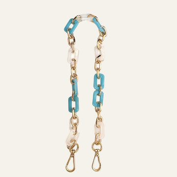 Nova Strap | Sky Mix with Gold hardware