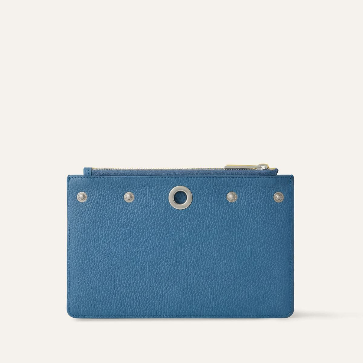 Voyager Pouch | Blue Denim Retro Blue with Silver hardware