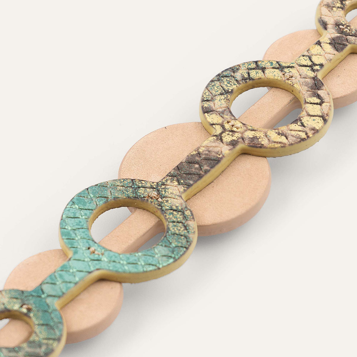 Deco Duo Mini | Serpentina with Gold hardware