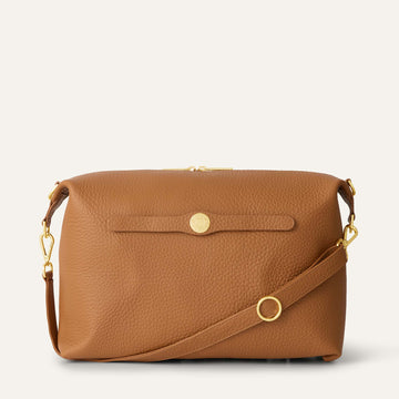 Lotus | Tan with Gold hardware
